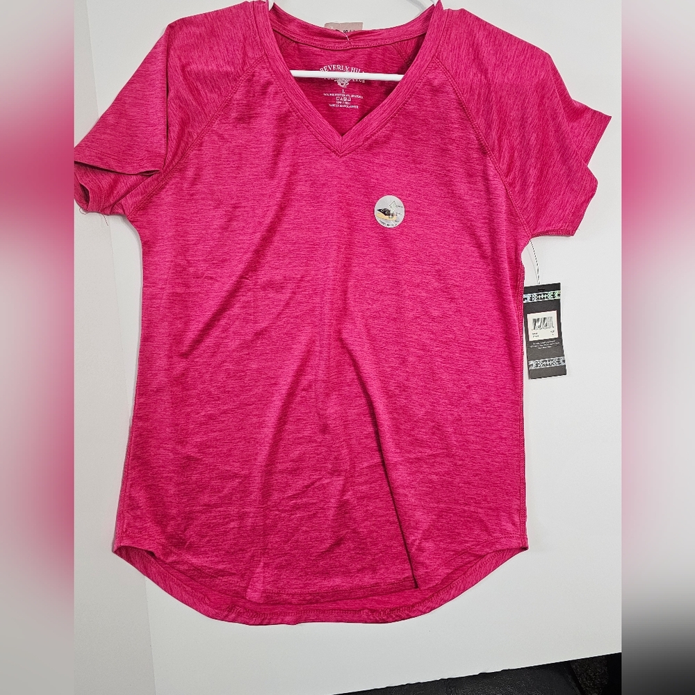 Beverly Hills Polo Club Rapid Dry Tech V neck Tee